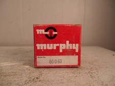 GENUINE MURPHY AMMETER AMP GAUGE 60-0-60 65700259 HOTROD DUNE BUGGY picture