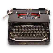 LC Smith & Corona 1936 Standard 1C Flat Top Manual Typewriter Vintage Serviced  picture