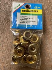 vintage old  texsport 1993 brass plated 20 grommets item 14315 picture