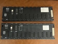 GE FANUC PROGRAMMABLE CONTROLLER BASE 10-SLOT W/ CPU IC693CPU321H - Set Of 2 picture