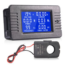 100A AC Volt Meter Ammeter Energy Power Voltage Meter LCD Display Monitor Panel picture