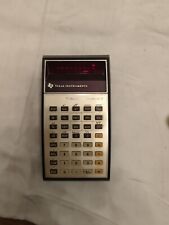 TI Texas Instruments Business Analyst I Vintage Calculator W/Case Tested Working picture