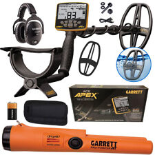 Garrett ACE APEX Multi-Frequency Beach Metal Detector, Headphones Pro-Pointer AT picture