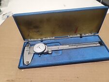 Vintage DRAPER Imperial Dial Caliper  #5920 Blue Hard shell - Made in Japan picture