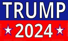 TRUMP 2024 - VERY LARGE Vinyl Banner Signs -Rugged Reinforced-FAST SHIP-USA MAGA picture