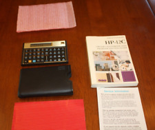 Vintage HP 12C Financial Calculator -1982 w/Original Cover & Owner's Manual picture