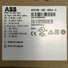 ABB Inverter ACS150-03E-02A4-4 NEW FREE EXPEDITED SHIPPING picture