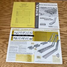 Vintage Catalogs May-Fran Material Handling Conveyors Steel Belt 1968 Industrial picture