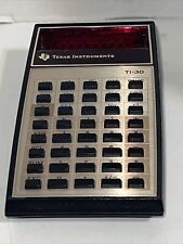 Vintage Texas Instruments TI30 Calculator - Tested Works Great - Old School Desk picture