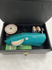 Vintage 1966 Sears Label Maker In Case With Accessories Shown Working picture