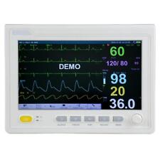 10.1 Portable Touch Screen Patient Monitor - Signs ECG NIBP RESP TEMP picture