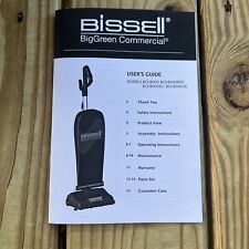 Bissell BigGreen Commercial Upright Vacuum BGU8500 User’s Guide Replacement Part picture