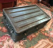 Vintage Wilmot Castle Medical Surgical Field Light Metal Military Crate Box Army picture