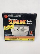 VINTAGE Black And Decker Flamebuster Slimline Fire Smoke Alarm SMK200 New in Box picture