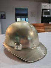 Jackson Products USA Aluminum Hard Hat Gold Vintage picture