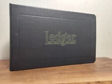 Vintage 4-Ring Ledger National Brand 63-453 Bookkeeping Ledger picture