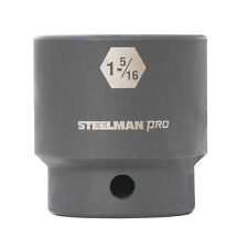 STEELMAN PRO 1/2-Inch Drive 1-5/16-Inch Shallow 6-Point Impact Socket, 60508 picture