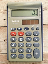 Casio Pocket Size Calculator SL-450L 8 Digit Large Screen Vintage picture