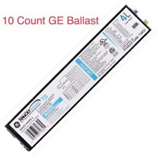 10-Count GE Fluorescent Ballast, GE432-MVPS-L Electronic T8, 120v to 277v picture