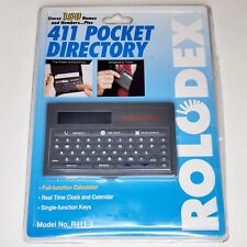 Rolodex R411-3 Electronic Pocket Directory NEW SEALED picture