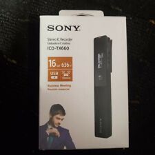 Sony ICD-TX660 16GB Digital Voice Recorder picture