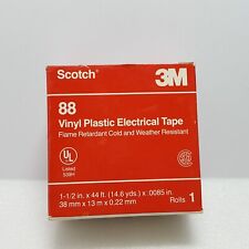 Vintage USA Made 3M Scotch 88 Vinyl Plastic Flame Retardant Electrical Tape picture